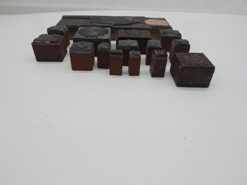 Unknown - Badge - masonic franc maconnerie collection antique stamps - 19th - late #4.3