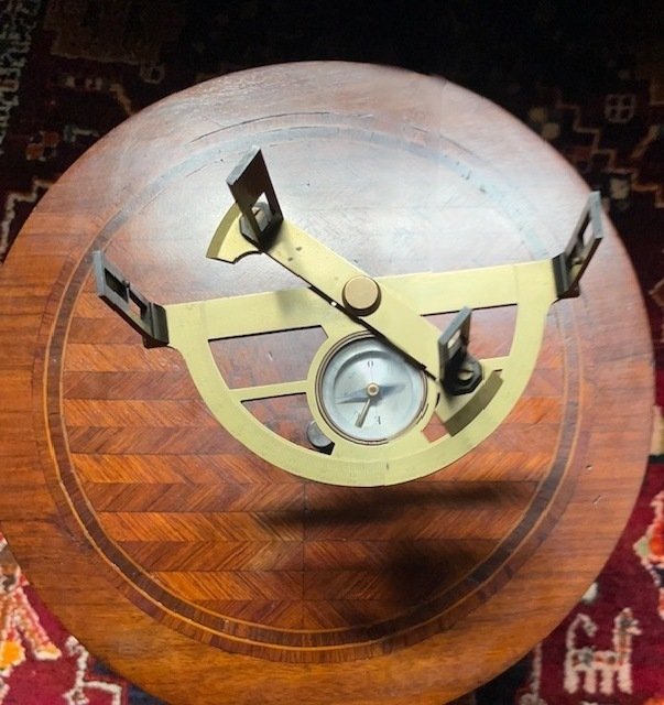 Sextant - Verguld messing #3.2