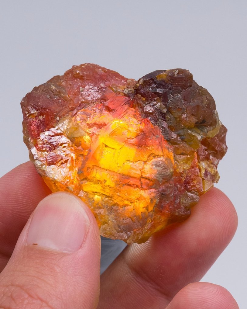 GEM Sphalerit Floater (Klassisches Material) - Höhe: 4.1 cm - Breite: 4.3 cm- 60 g - (1) #1.0