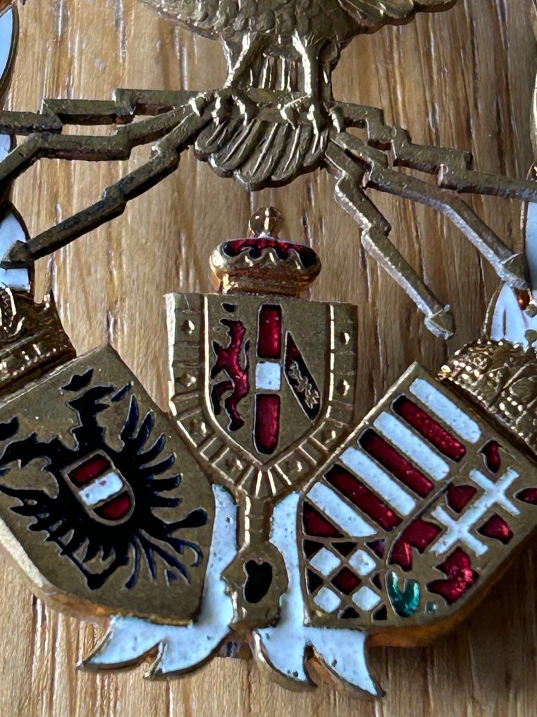 Austria - Air Force - Badge - KUK SEEFLUG-BEOBACHTERABZEICHEN 1918 - 20th - early (WW I) #3.2