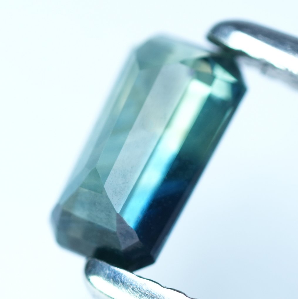沒有保留價 綠色, 藍色 藍寶石  - 1.01 ct - 國際有色寶石協會 (ICA GemLab) - 稀有【无热】 #4.3