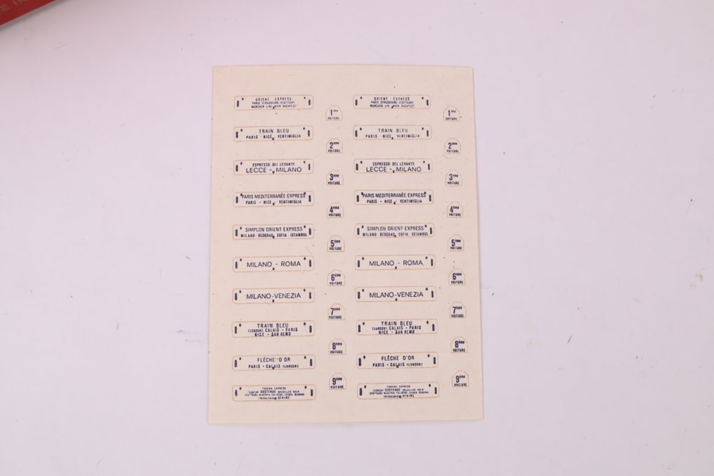 Rivarossi H0轨 - 2594 - 模型火车客运车厢 (1) - 餐厅 Oriënt-Express No 2971 - CIWL #4.3