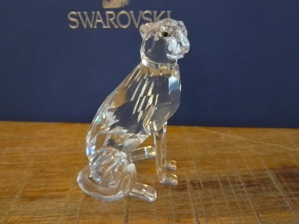 Swarovski - 雕像 - Cheetah 183225 - Box + Certificate - 水晶 #1.0