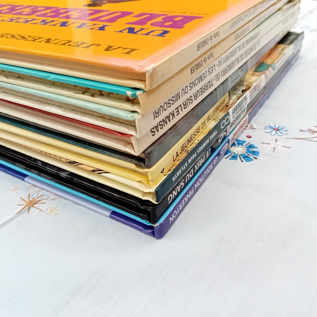 La Jeunesse de Blueberry T2 à T10 - 9x C - 9 Album - First edition - 1979/1998 #4.3