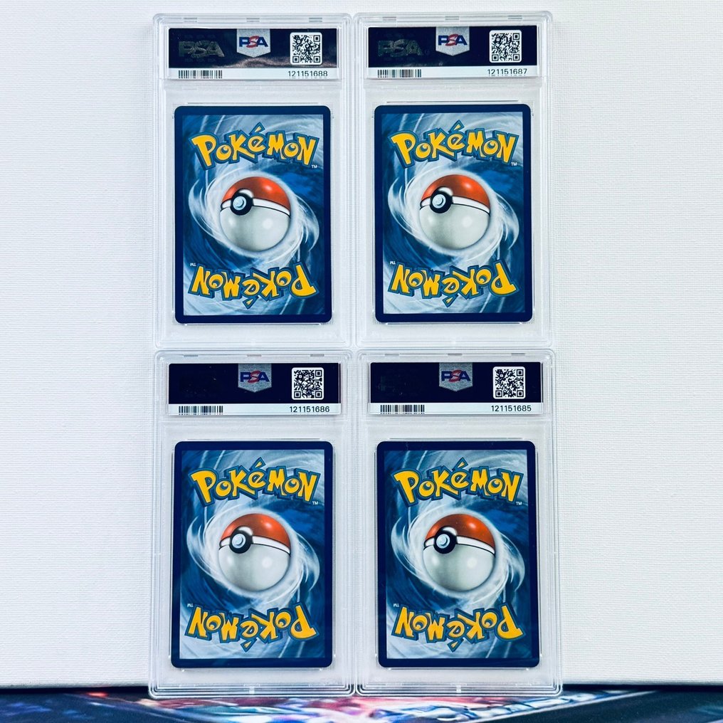 Pokémon Graded card - Pikachu V-union #139 #140 #141 #142 (2x PSA 10 2x PSA 9) - Pokémon - PSA 10 #1.0