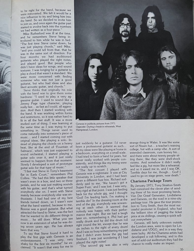 Signed, Armando Gallo - Genesis: I Know What I Like - 1980 #4.3