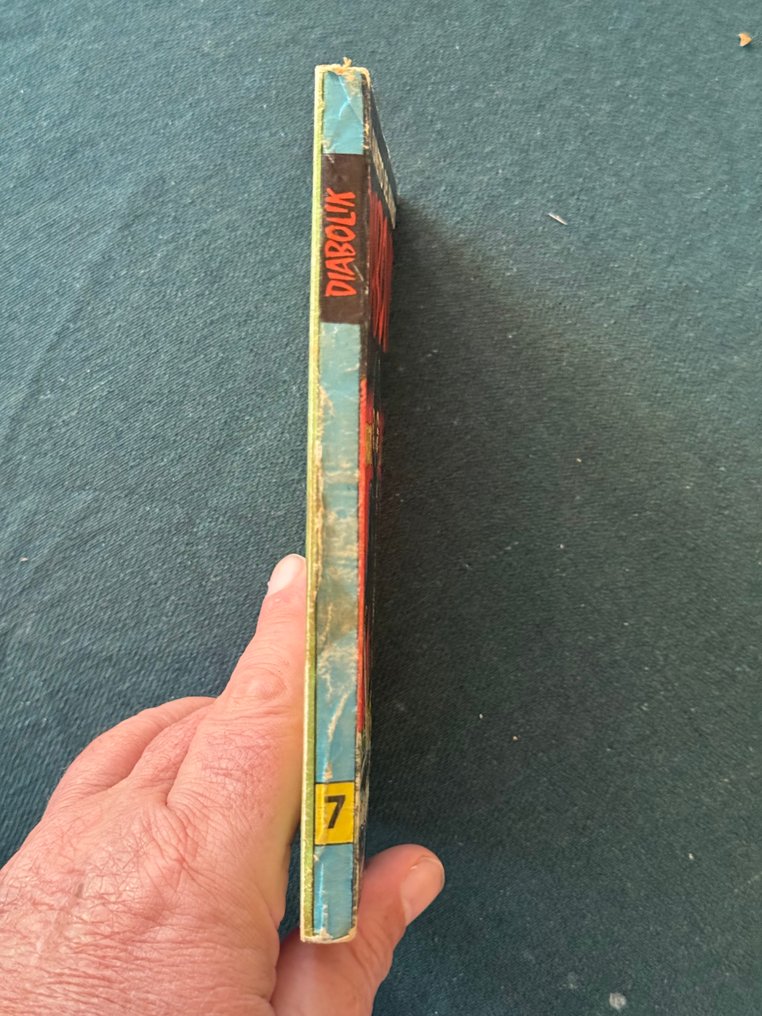 Diabolik 7 - diffusione ingoglia - Terrore sul mare - 1 Comic - First edition - 1963 #2.1