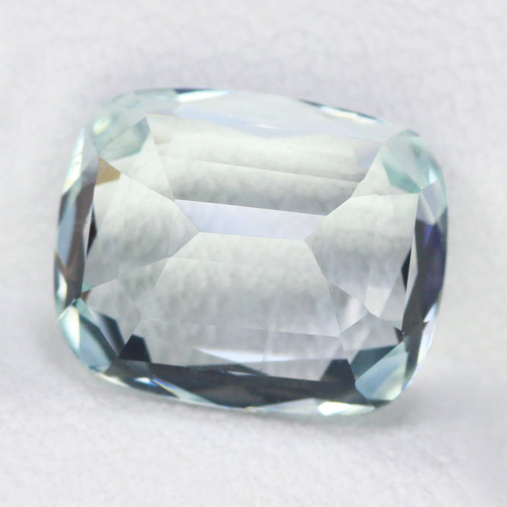 Nincs minimálár Kék Akvamarin  - 2.89 ct - Nemzetközi Színes Drágakő Szövetség (ICA GemLab) #4.3