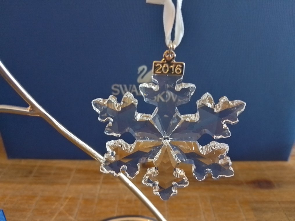 Swarovski - Figurine - Christmas Ornament - Annual Edition 2016 - 5180210 - Box + Certificate - Crystal #1.0