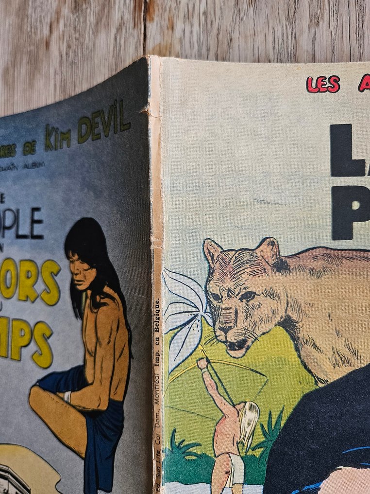 Kim Devil T1 - La Cité perdue - B - 1 Album - Πρώτη έκδοση - 1955 #4.3