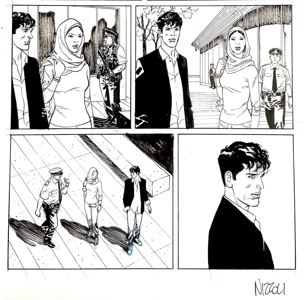 Nizzoli, Marco - 1 Original page - Dylan Dog #2.1
