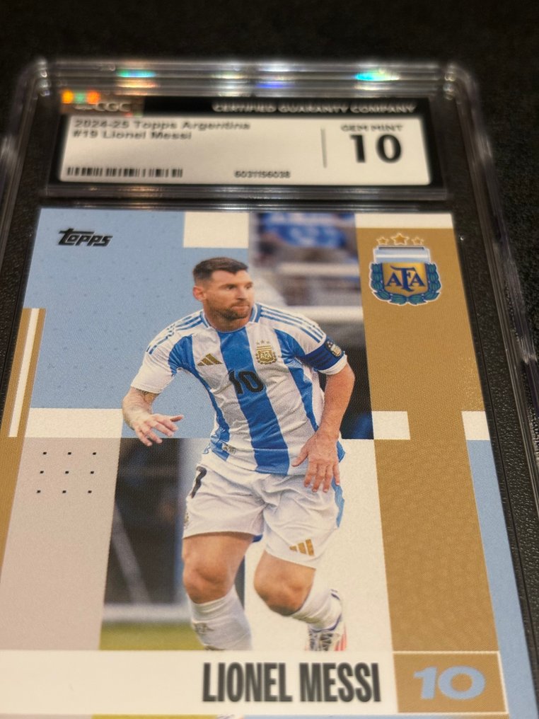 2024/25 Topps Argentina Lionel Messi #19 Graded card - CGC 10 - 1 Graded card #2.1