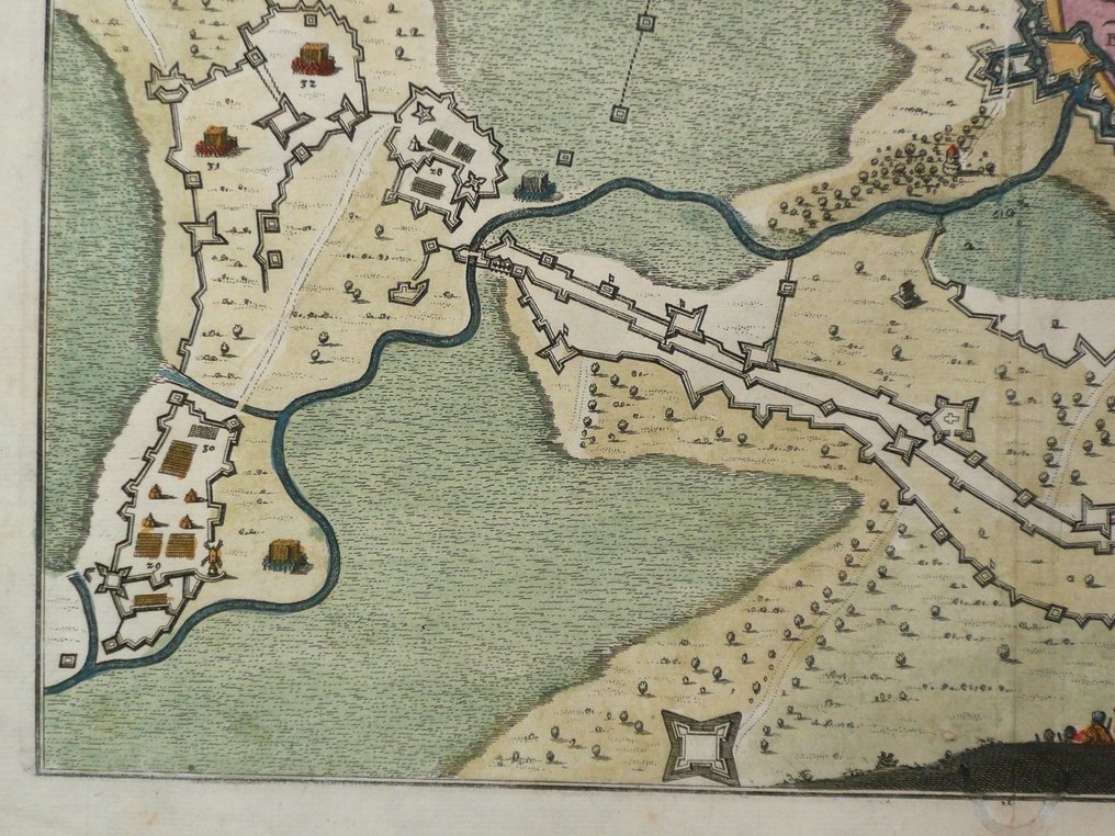 Netherlands - Breda; M. Merian - Breda obsessa et expugnata armis - 1621-1650 #4.3