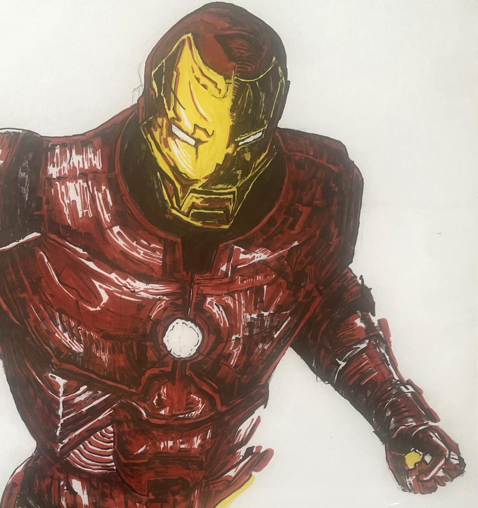 Ruttum - 1 Original drawing - Iron Man - 2018 #2.1