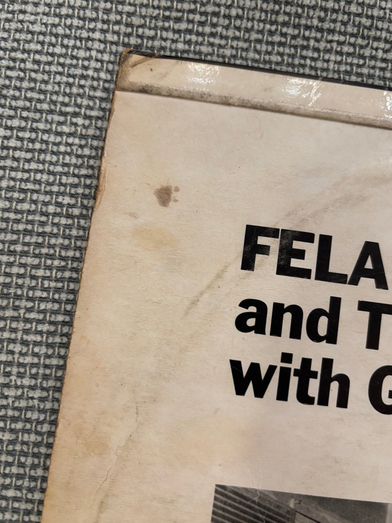 Fela Ransome-Kuti And The Africa '70 With Ginger Baker - Live! - Hard to find 1972 UK pressing - Bakelitlemez - Stereo - 1972 #4.3