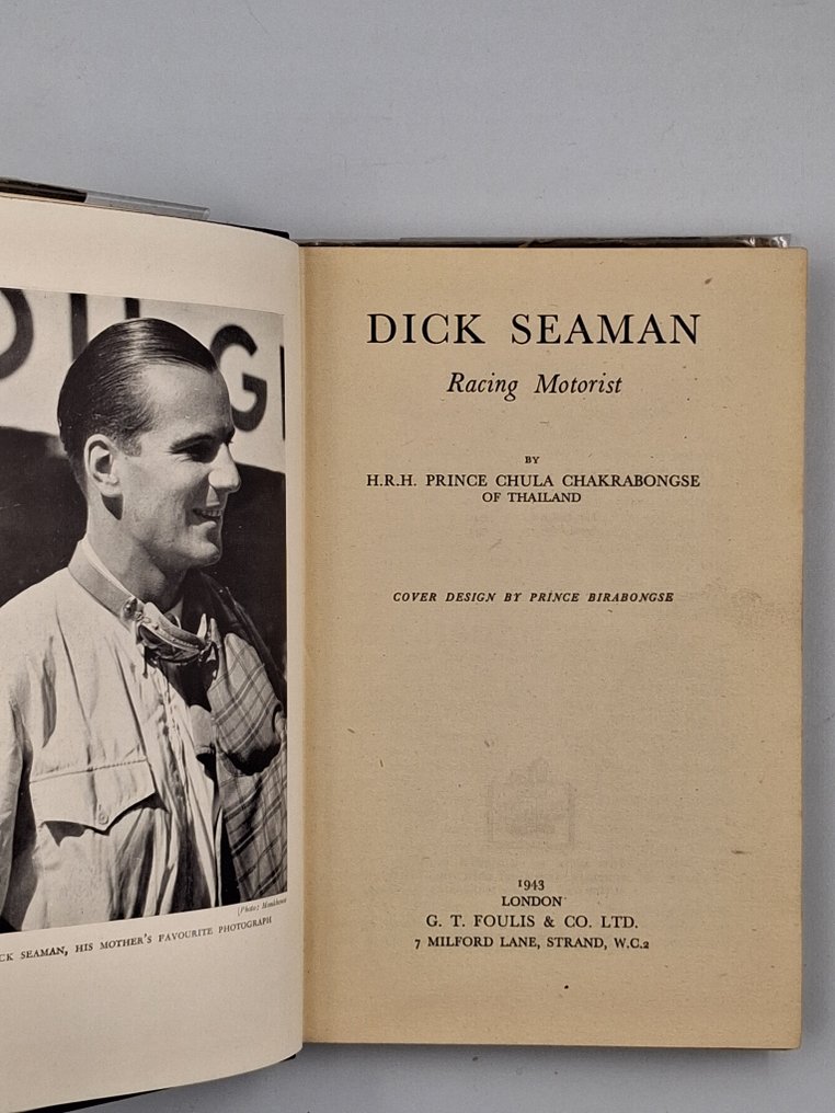 H.R.H. Prince Chakrabongse - D.B. Tubbs - Davis SCH - David Scott-Moncrieff - Dick Seaman Racing Motorist (1941) - Works Driver. The Autobiography of Piero Taruffi (1964) - Motor - 1941-1964 #3.2