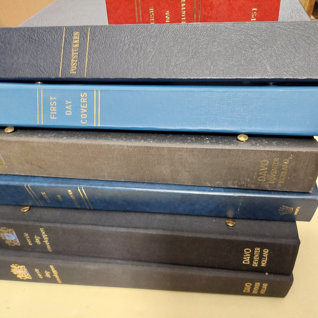 荷蘭  - 派对 - FDC's，收录于8张专辑中 #1.0