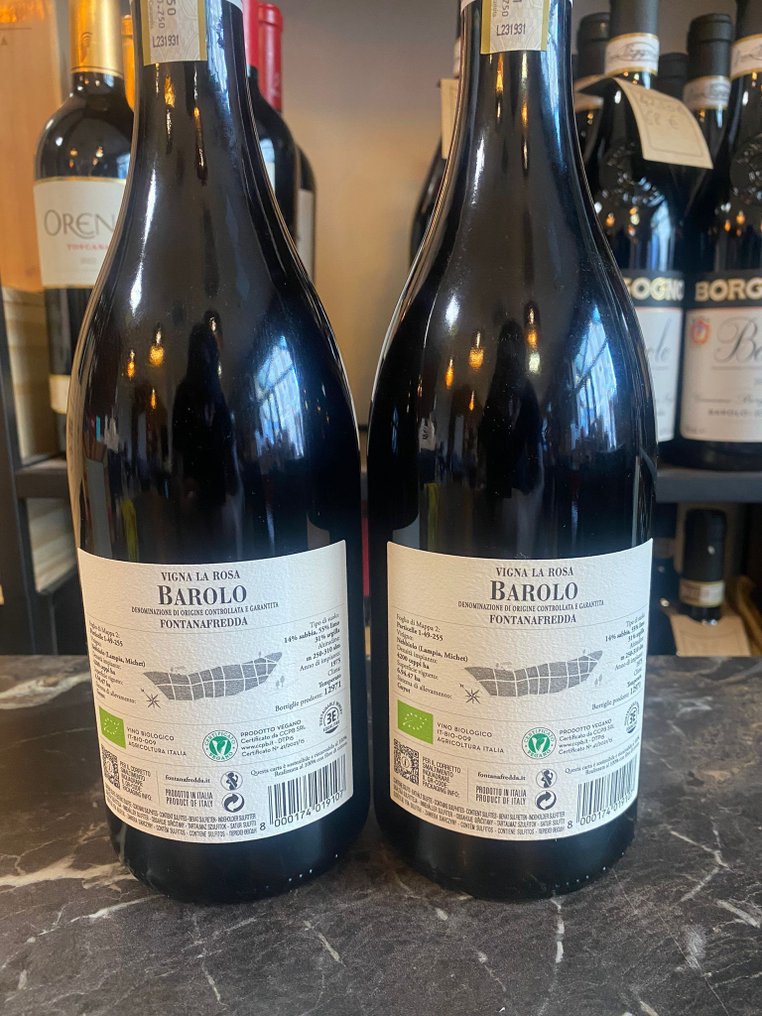 2020 Fontanafredda La Rosa - Μπαρόλο DOCG - 2 Bottles (0.75L) #2.1