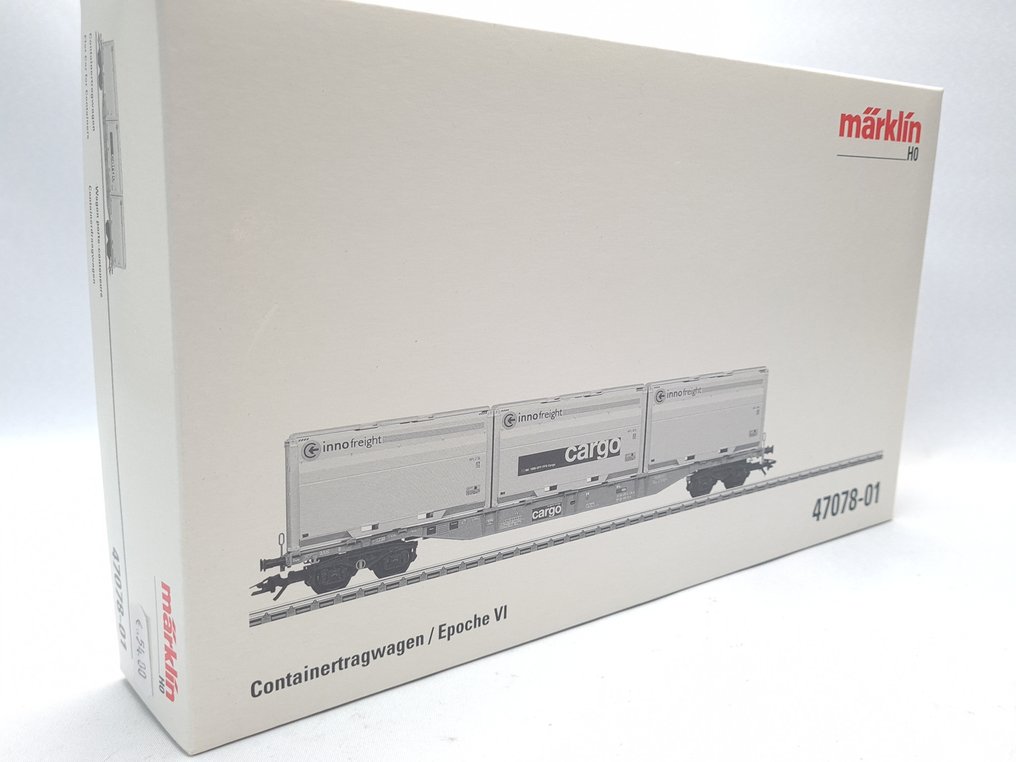 Märklin H0 - 47078-01 - Godsvagn för modelltåg (1) - Containerwagen 'Innofreight' Last - SBB Cargo #1.0