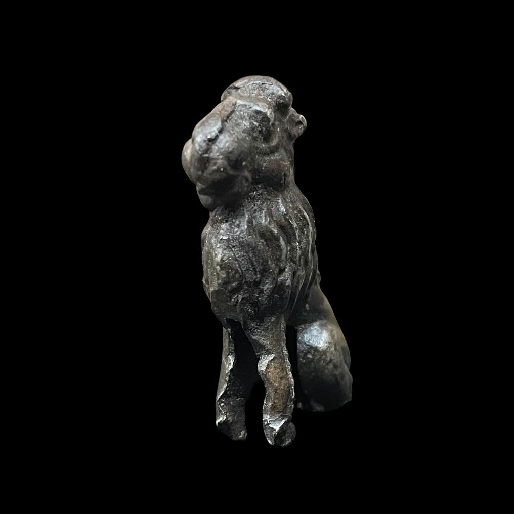 Middelalder tin/bly Meget sjælden løvefigur (amulet/applikation) - 32 mm (Ingen mindstepris) #2.1