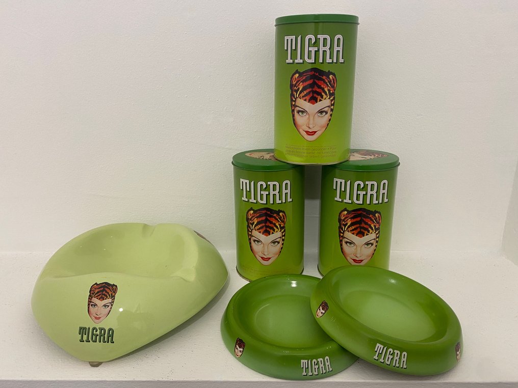 TIGRA - Σταχτοδοχείο  (6) - Keramiek - blik #1.0