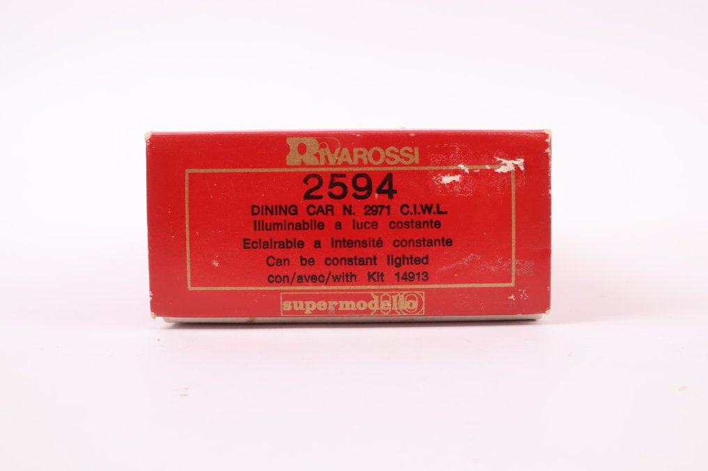 Rivarossi H0轨 - 2594 - 模型火车客运车厢 (1) - 餐厅 Oriënt-Express No 2971 - CIWL #3.2