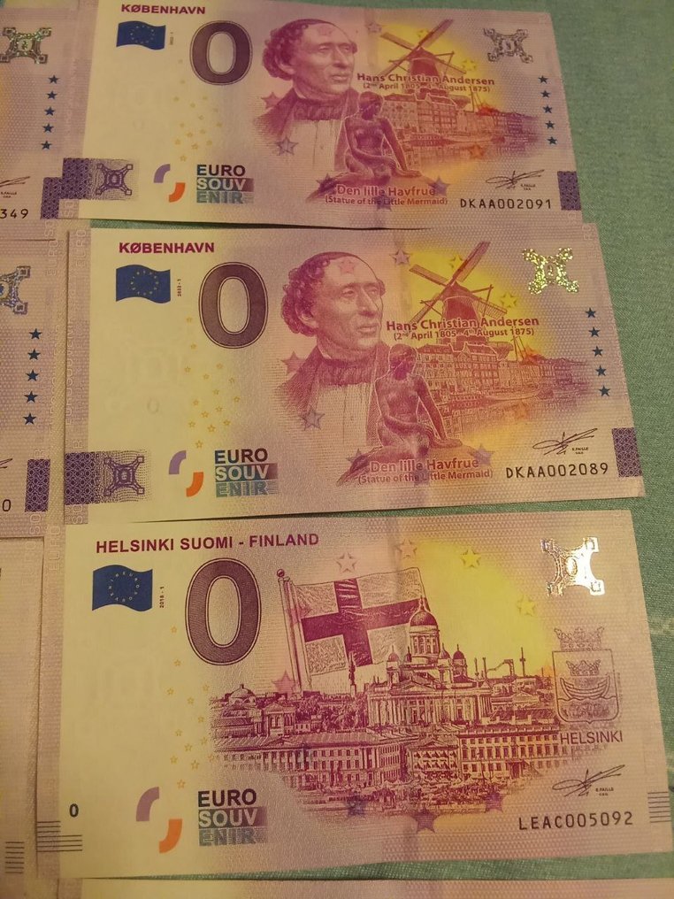 Ευρώπη. 0 Euro Banknote 2018/2023 (42 billets) (χωρίς τιμή ασφαλείας) #4.3
