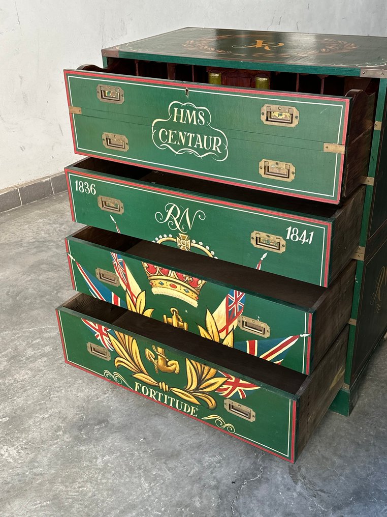 Writing table - Wood, Metal - Writer Davenport #1.0