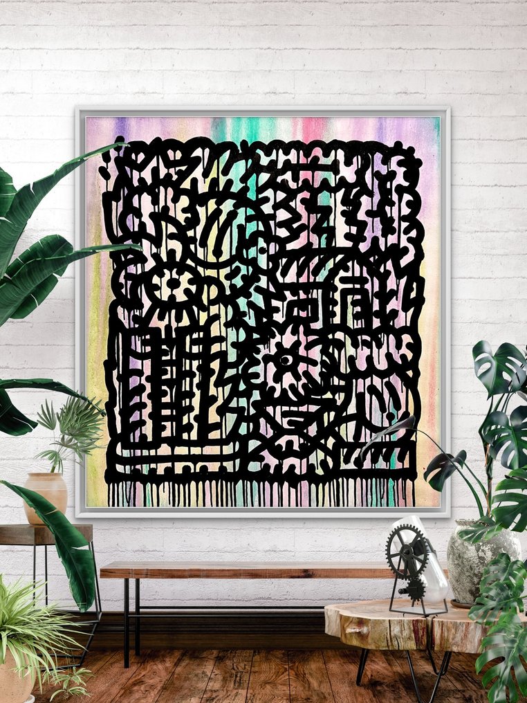 Nuno Barbedo (1983) - Smiling around (XL Size) #1.0