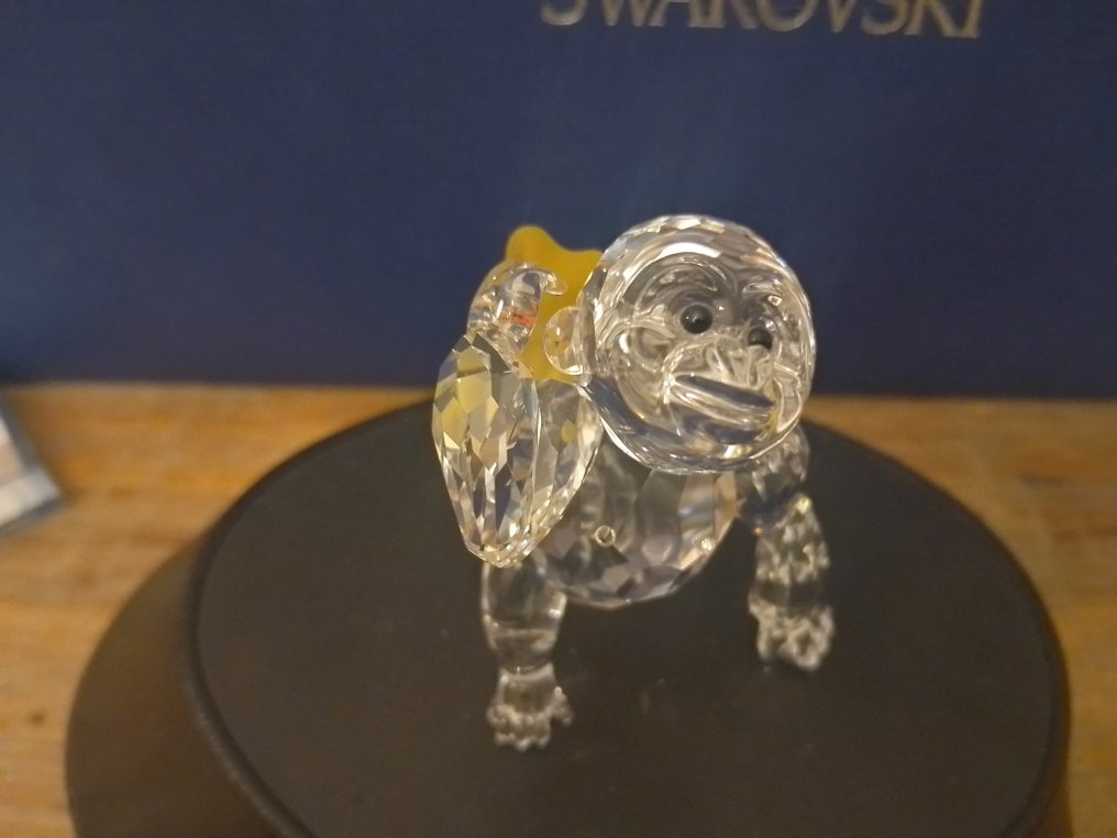 Swarovski - Figurine - Young Gorilla - 273394 - Box + Certificate - Crystal #1.0