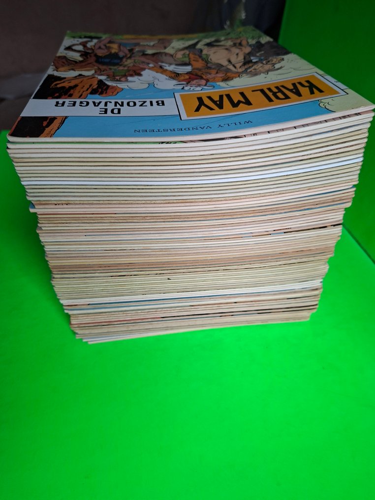 Karl May - in range 1 t/m 85 - 79 Album - First edition/reprint - 1964/1984 #3.2