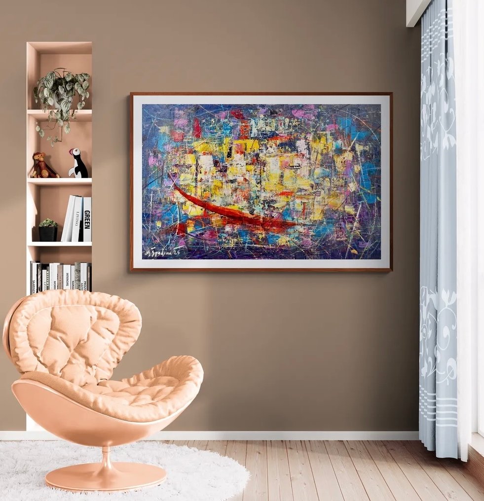 Miroslav Spadrna (Pintorcheco) - Soñando con Venecia-dreaming of Venice XL #4.3