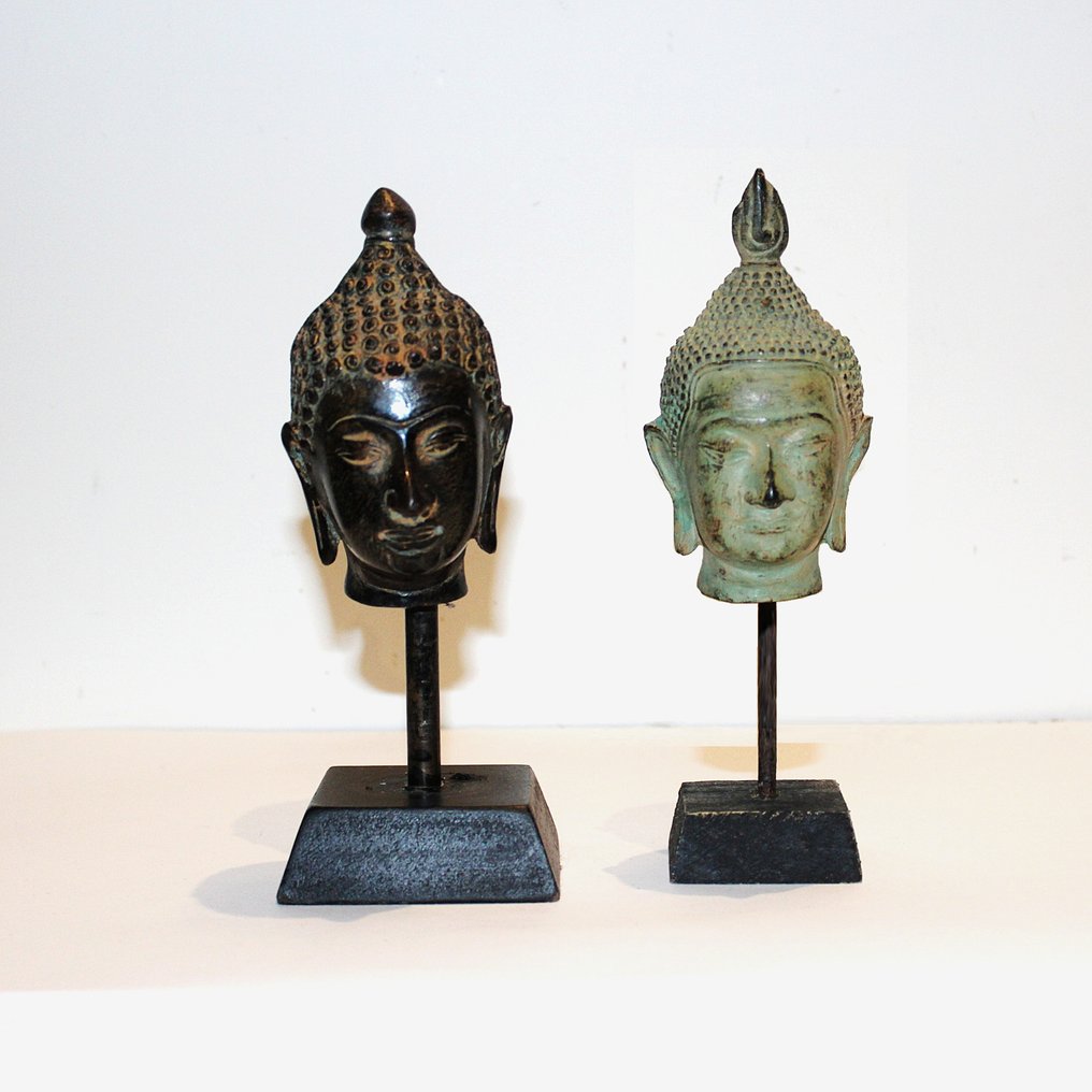 2 x Buddha - Mellszobor - Thaiföld (Nincs minimálár) #1.0
