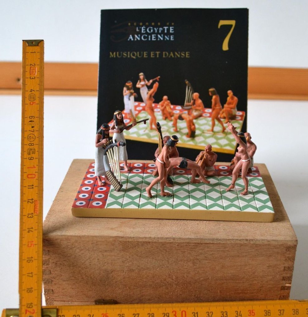  - 西洋鏡 Del Prado n° 7 - Egypte ancienne - 1/32 ème - La Musique et la Danse #1.0