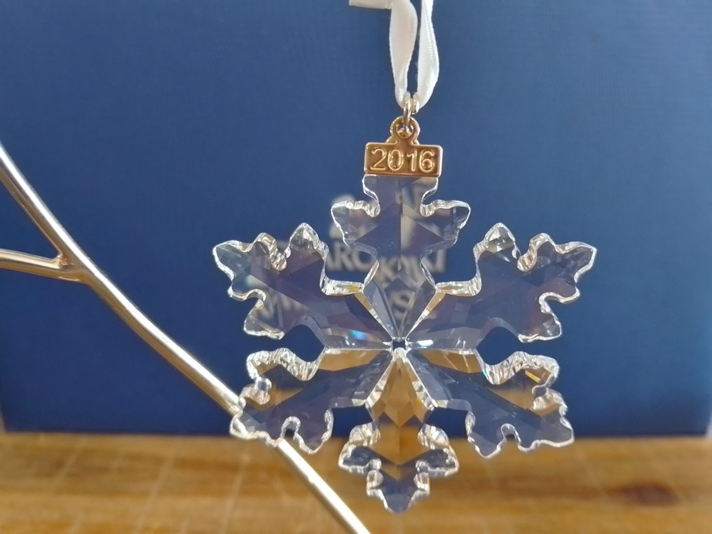 Swarovski - Figurine - Christmas Ornament - Annual Edition 2016 - 5180210 - Box + Certificate - Crystal #1.0