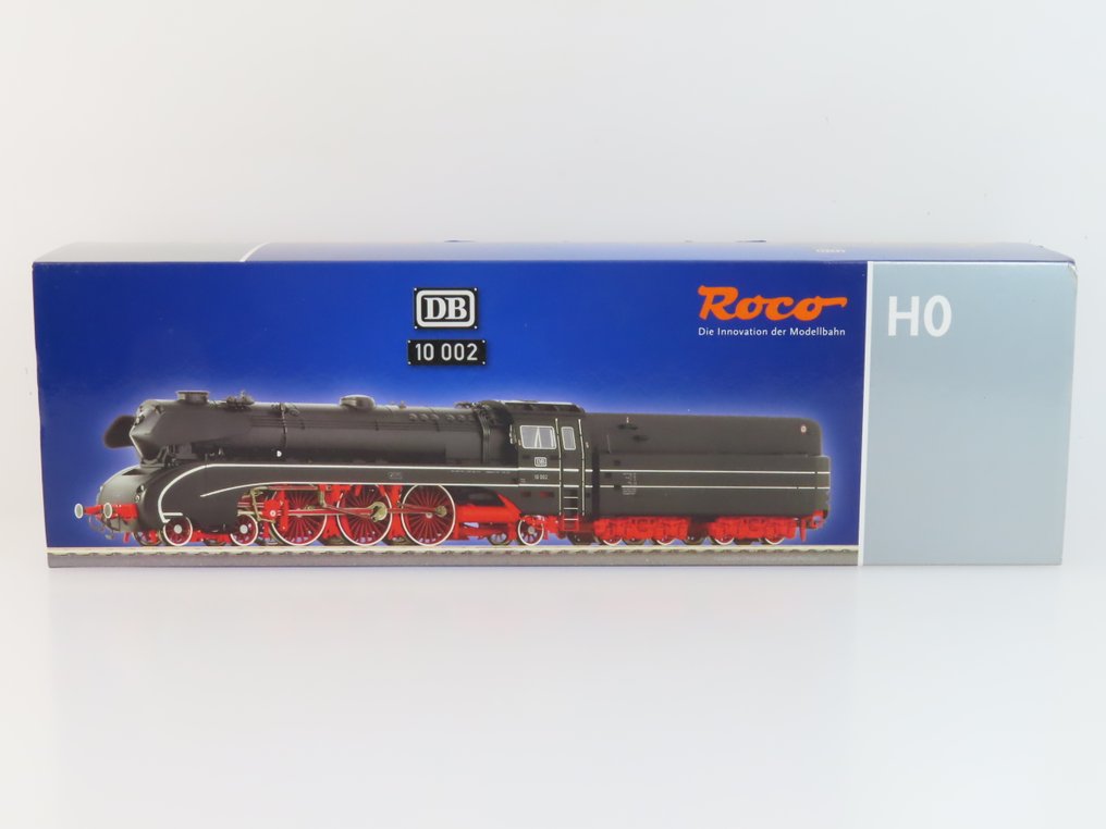 Roco H0 - 68193 - Locomotiva a vapore con tender (1) - BR 10 vetrina, digitale, sonoro completo - DB #1.0