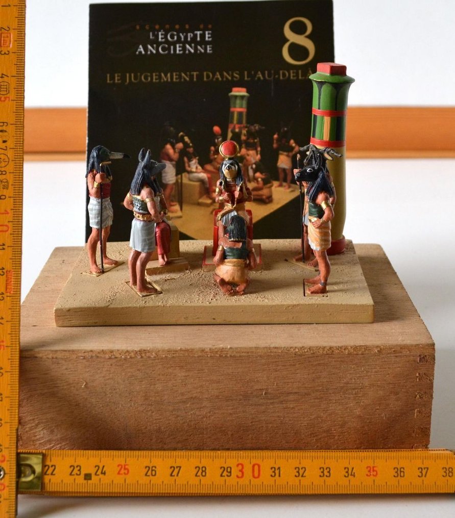 - 西洋鏡 Del Prado n° 8 - Egypte ancienne - 1/32 ème - Le Jugement dans l'au-delà #1.0