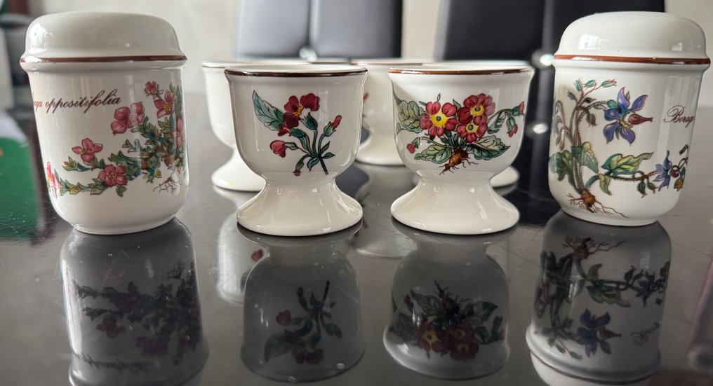 Villeroy & Boch - Æggebæger sæt (8) - Botanica - Porcelæn #2.1