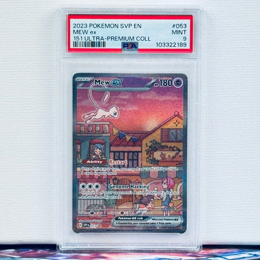 Pokémon Graded card - Mew 053 - Pokémon - PSA 9 #1.0