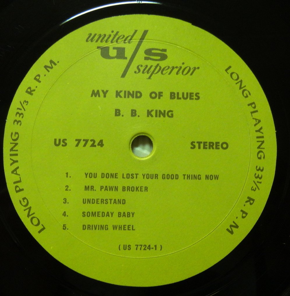 B.B. King, Albert Collins, Johnny Copeland - 6x Albums - My Kind of Blues - Multiple titles - LP - 1968 #3.2