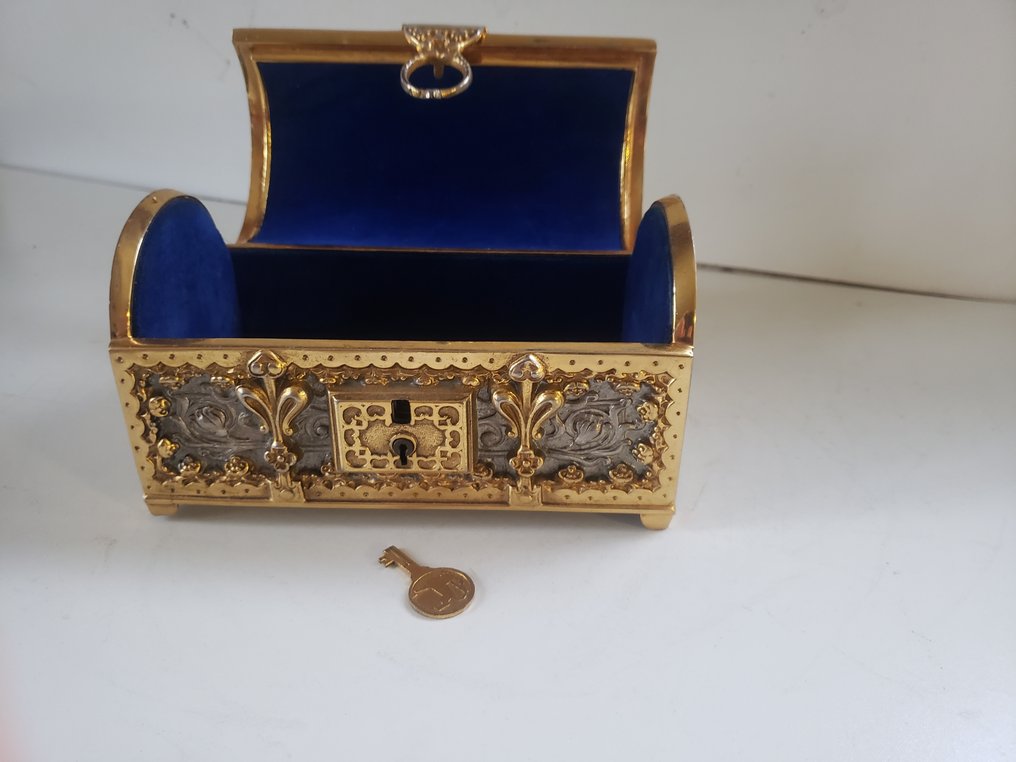 Erhard & Söhne - Box - Gilt bronze - Jugendstil #2.1