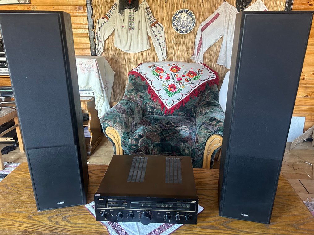 TEAC - A-919AV; Magnat Monitor Supreme 802 Hi-fi sæt - Flere modeller #4.3