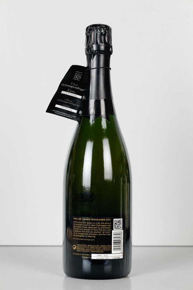 2007 Bollinger, Vieilles Vignes Françaises - Σαμπάνια Brut, Blanc de Noirs - 1 Φιάλη (0,75L) #1.0