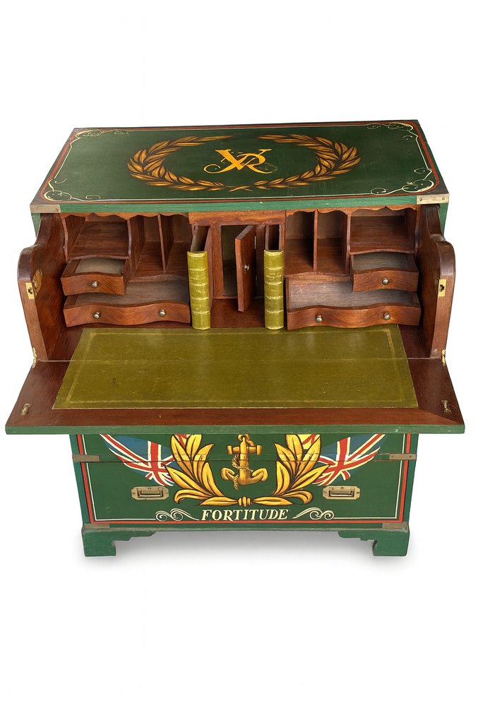 Writing table - Wood, Metal - Writer Davenport #1.0