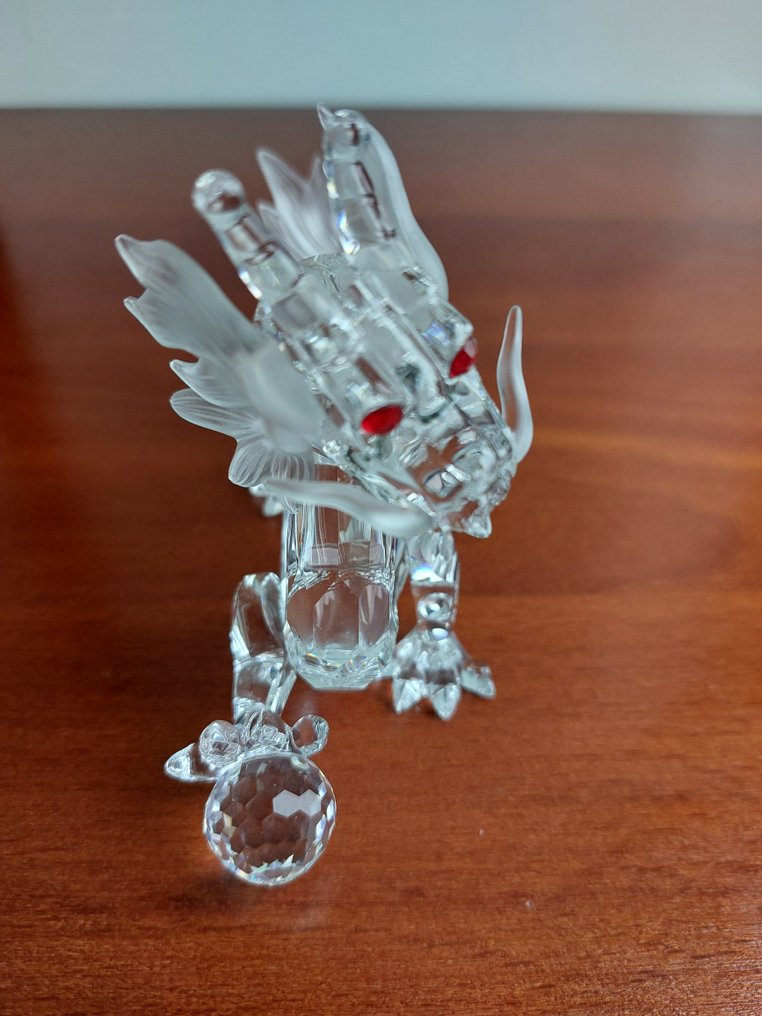 Swarovski - 雕像 - SCS - Annual Edition 1997 - Dragon - 208398 - Box + Certificate - 水晶 #2.1
