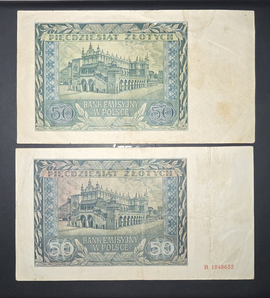 Polen. - 10 banknotes - Various Dates (Zonder minimumprijs) #4.3