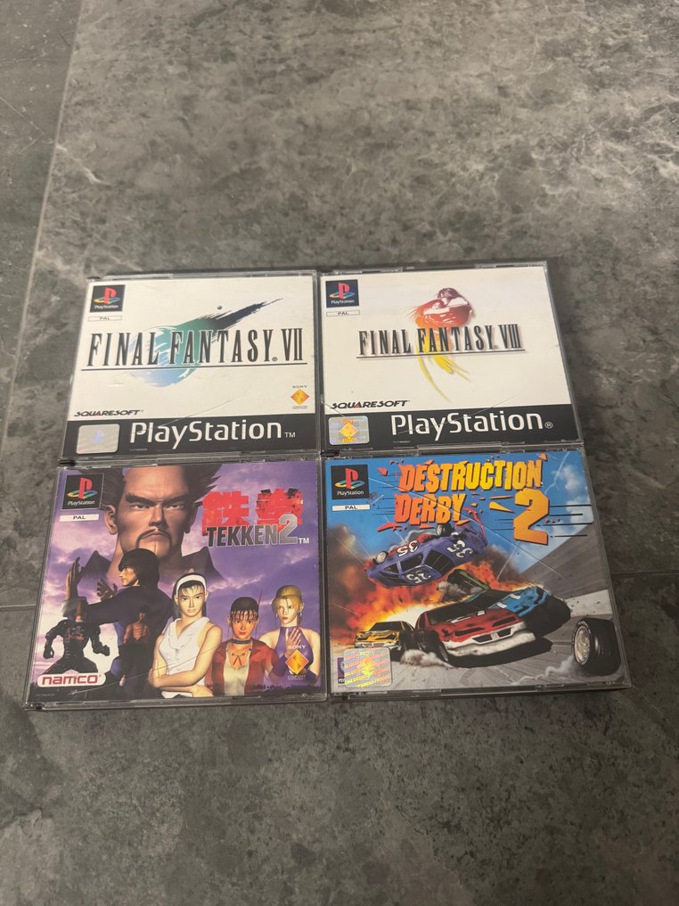 Sony - Playstation 1 (PS1) - lot of 4 - Videogioco - Nella scatola originale #1.0