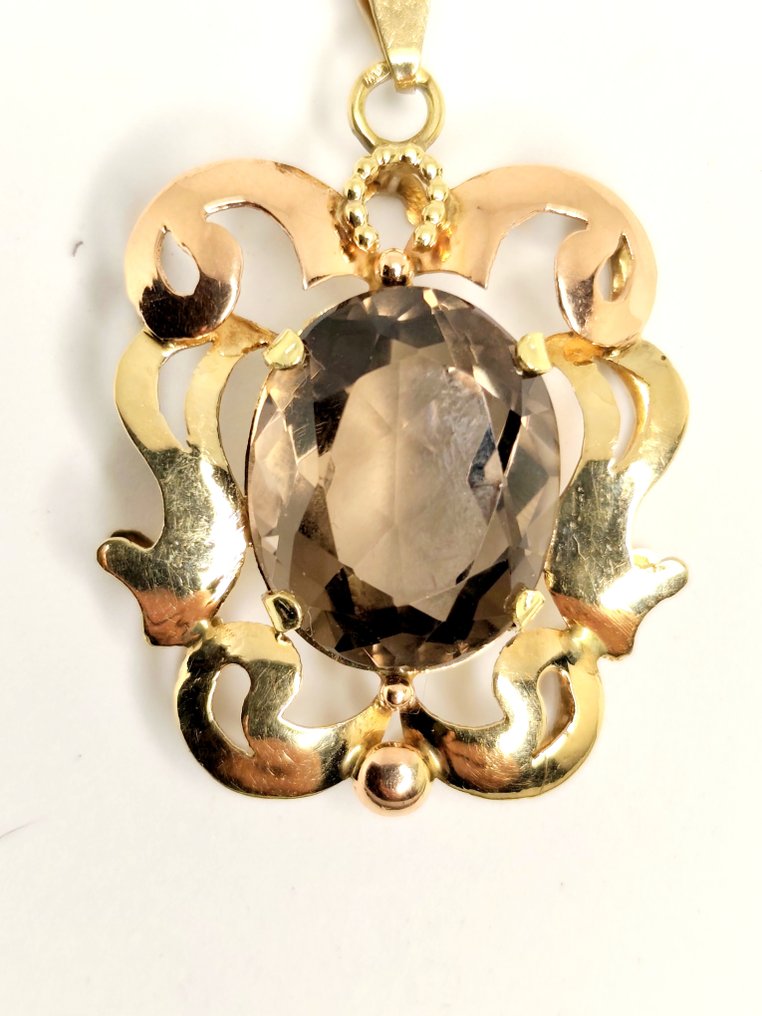 沒有保留價 - 墜飾 - 18 克拉 黃金 #1.0