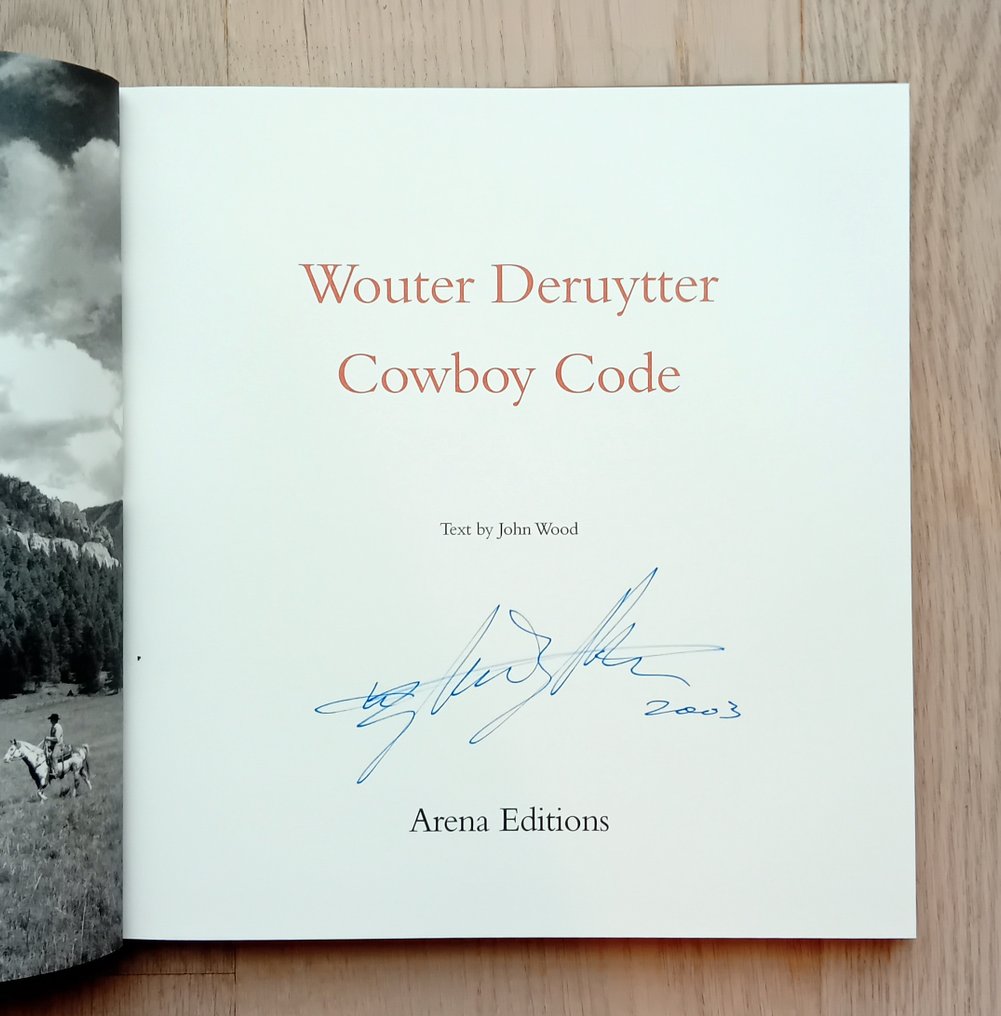 Signed; Wouter Deruytter - Cowboy Code - 2000 #1.0