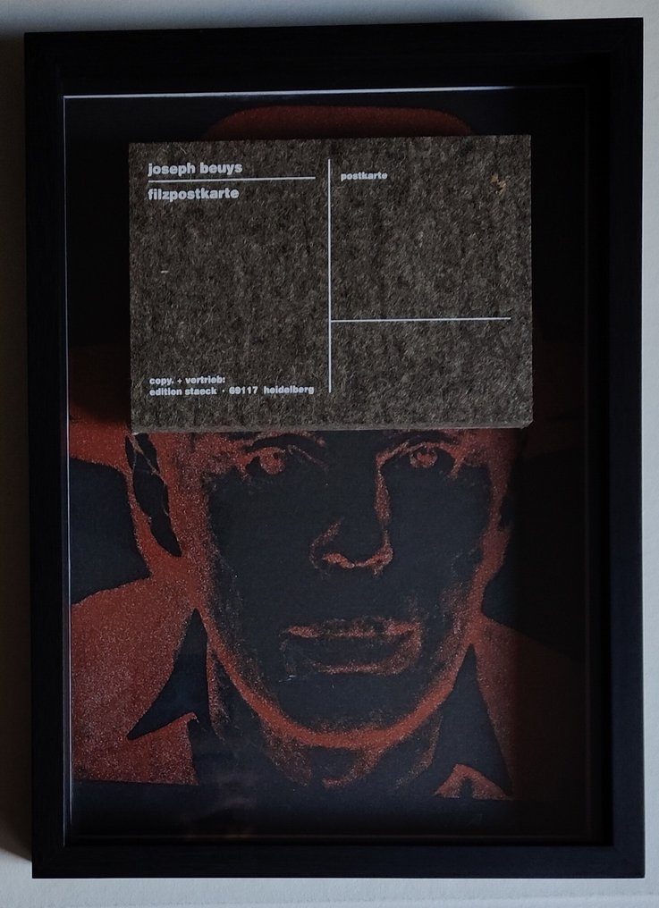 Joseph Beuys (1921-1986) - Filzpostkarte [Felt Postcard] #1.0